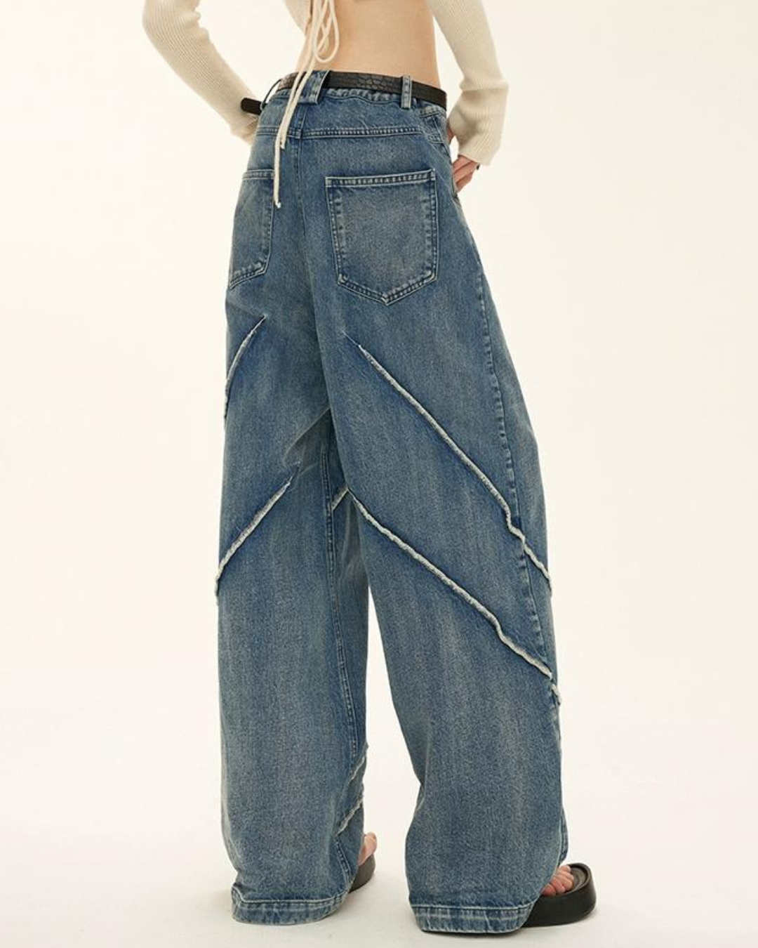 Design Wide Denim Pants MAM0009