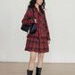 Vintage Plaid Dress VAS0186