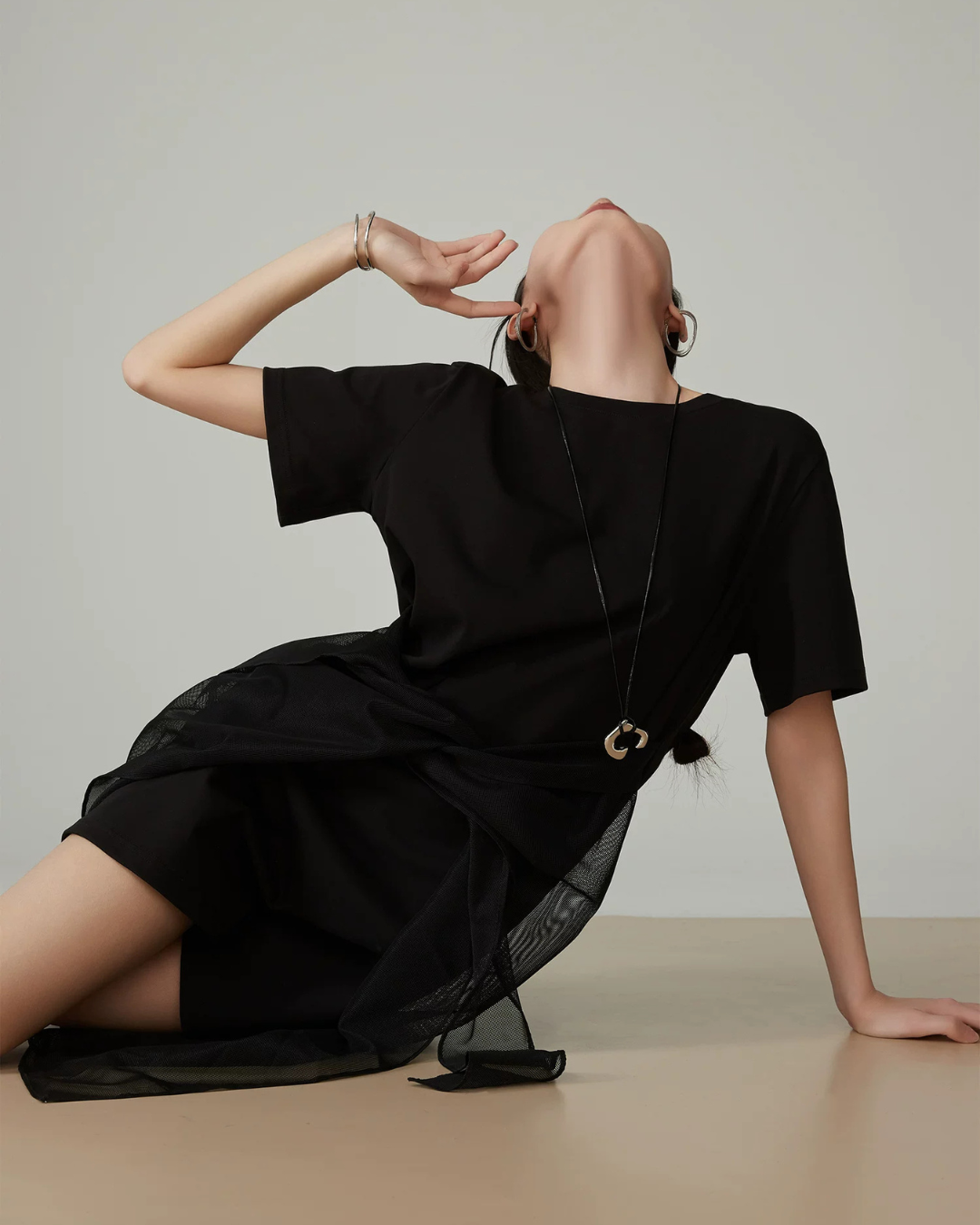 Asymmetric Docking Dress FER0157