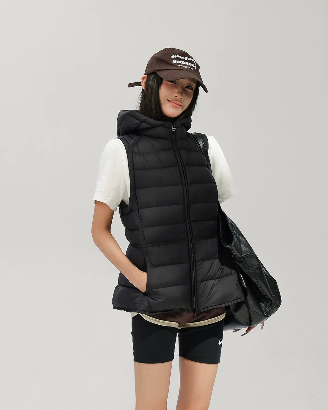 Hooded Down Vest ACS0380