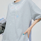 Headphone Print Short-Sleeve T-Shirt FER0168