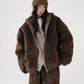 Reversible Nylon Boa Jacket ACS0307