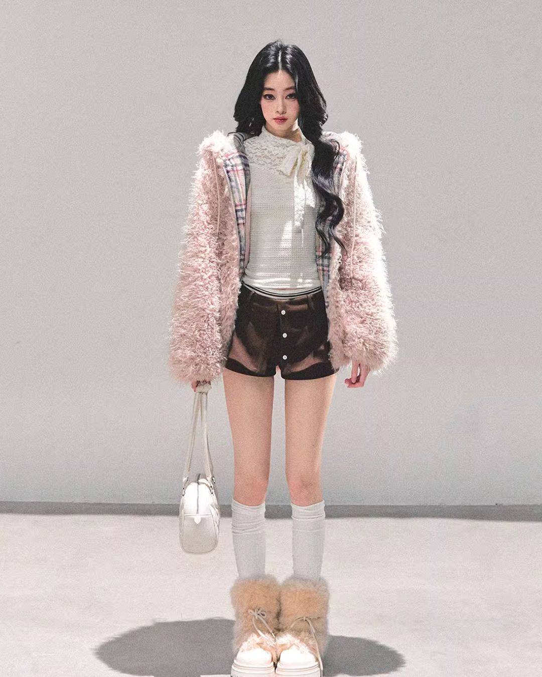 Fluffy Fur Blouson LAS0050