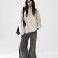 Cable Braided Knit Zip ACS0214
