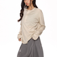 Half Button Loose Long Sleeves VAT0015