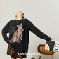 Leopard Print Oversized Sweatshirt / Leopard Casual Pants LLA0657