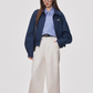 White Wide Pants / Belt WEO0008