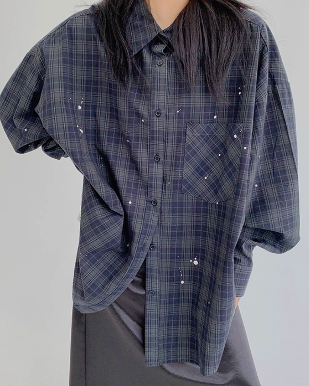 Back Logo Loose Paid Shirt YLS0932