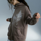 Punk Loose Fit Zip-Up Sweatshirt SAP0010