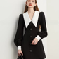 Big Collar Heart Button Dress DPY0072