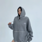 Oversized Zip-Up Hoodie YLS0940