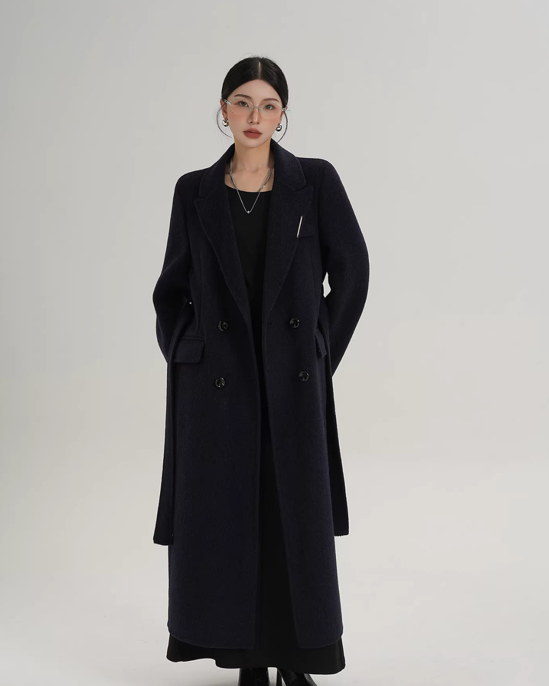 Mode Wool Long Coat SRS0404