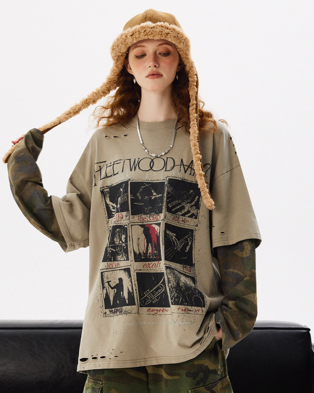 Street Design Long Sleeve T-Shirt HGX0045