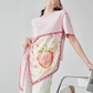 Scarf Layered Style Design Top FER0292