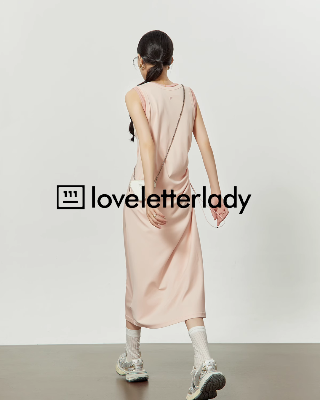 Light Pink Layered Dress  LLA0236