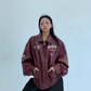 American Retro PU Leather Jacket YLS0895