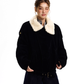 Fur Collar Suede Jacket HGX0047