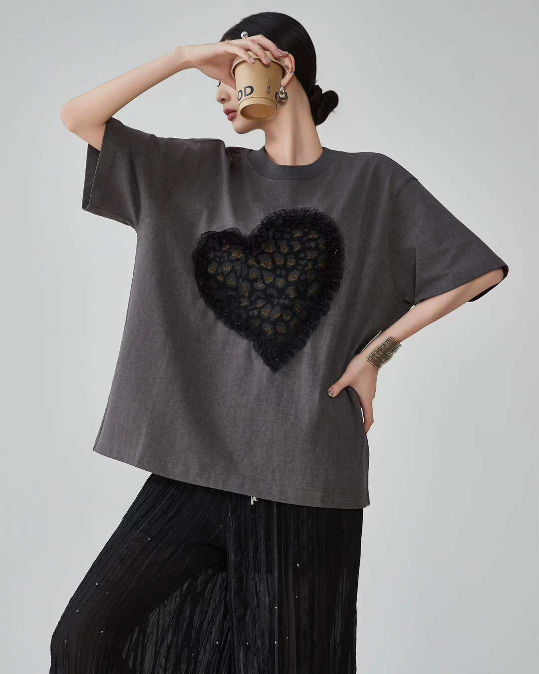 Race Heart Short-Sleeve T-Shirt FER0250