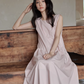 Asymmetrical Cotton Long Dress SMS0008