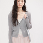 V-neck summer knit cardigan CHS0004