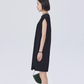 Sleeveless Box Silhouette Dress SHN0034