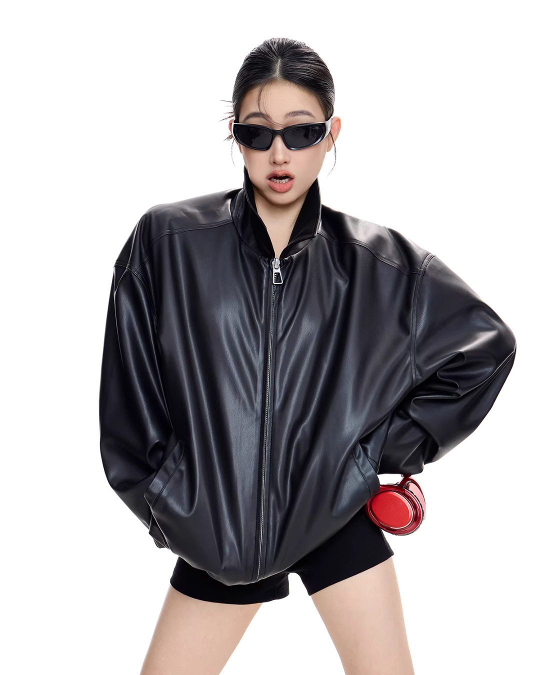 Elegant Leather Jacket ICM0095