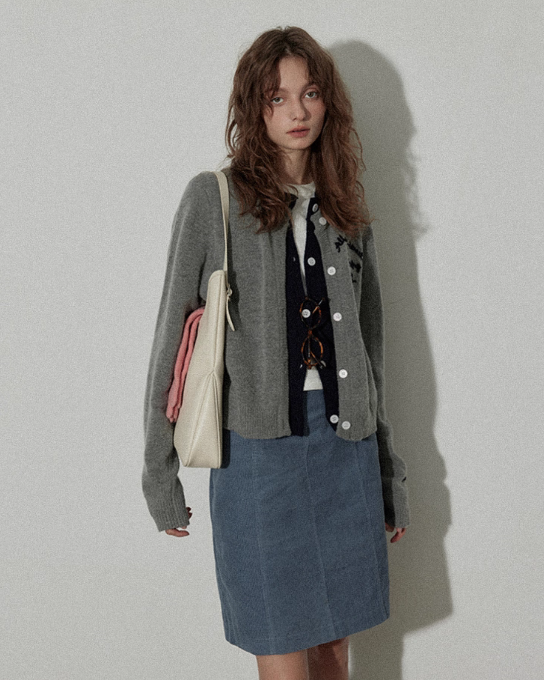 Layered Style Knit Cardigan RLZ0001