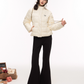 Polka Dot Handle Down Jacket/Flared Pants ELS0012