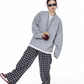 Henry Neck Long Sleeve Top ICM0078