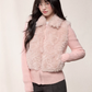 Fur Docking Knit Jacket MST0002