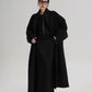 Mock Neck Long Coat SRS0413