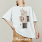 Letter Print Short-Sleeve T-Shirt LLA0651