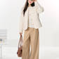 Tweed Jacket/Wide Pants/Long-Sleeve Top ELS0003