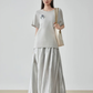 Metallic Silver Docking Dress FER0243