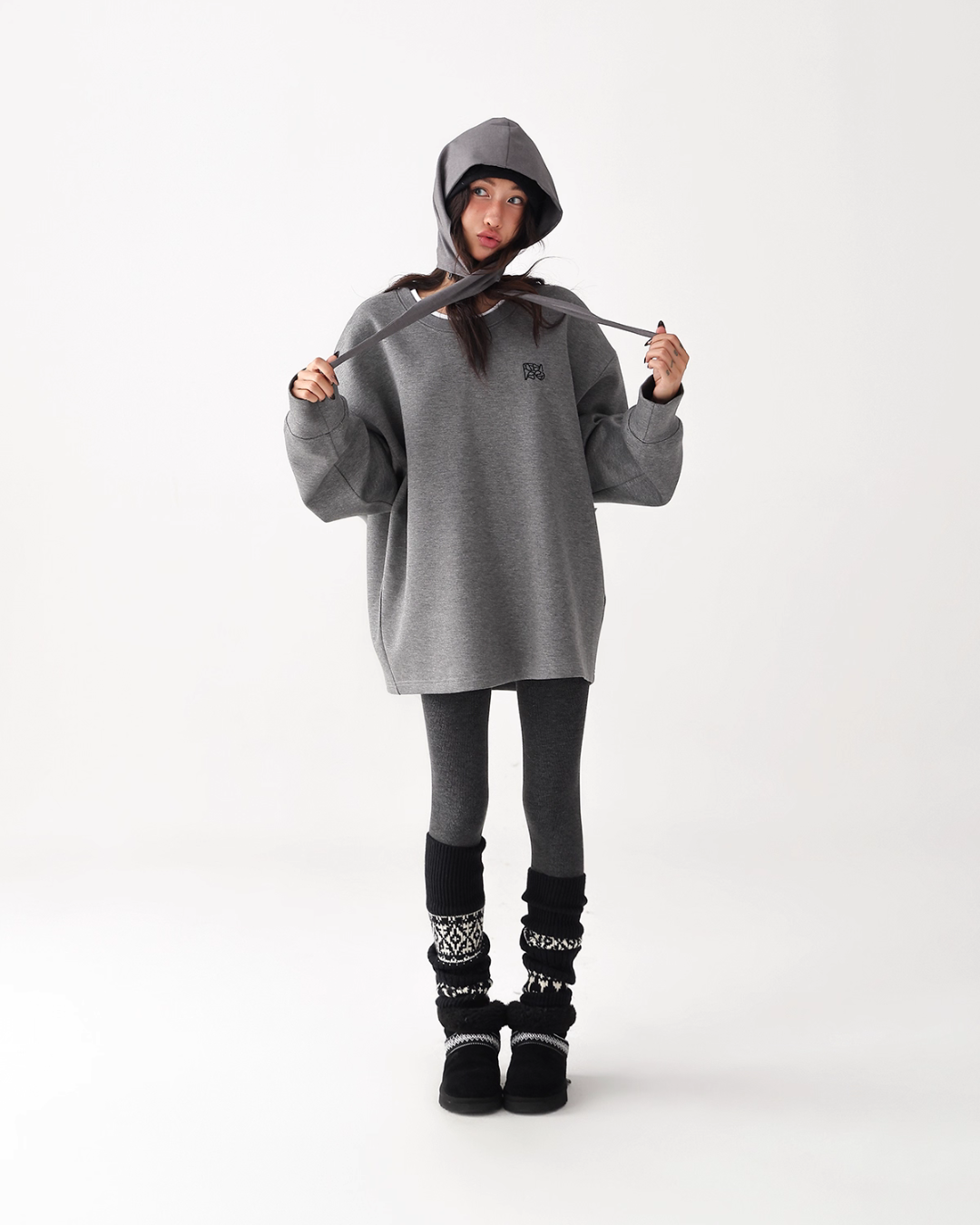 Relax Loose Hooded Sweatshirt ACS0290