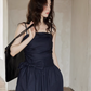 West Ribbon Cotton Dress SMS0003