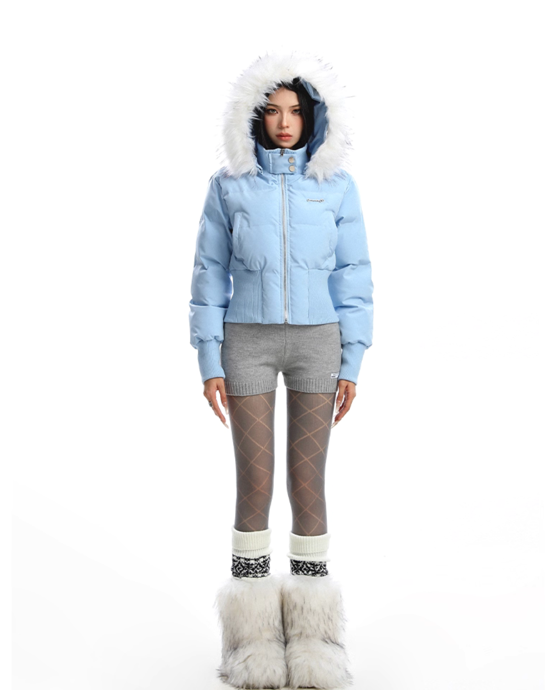 Fur Down Short Jacket BGS0039