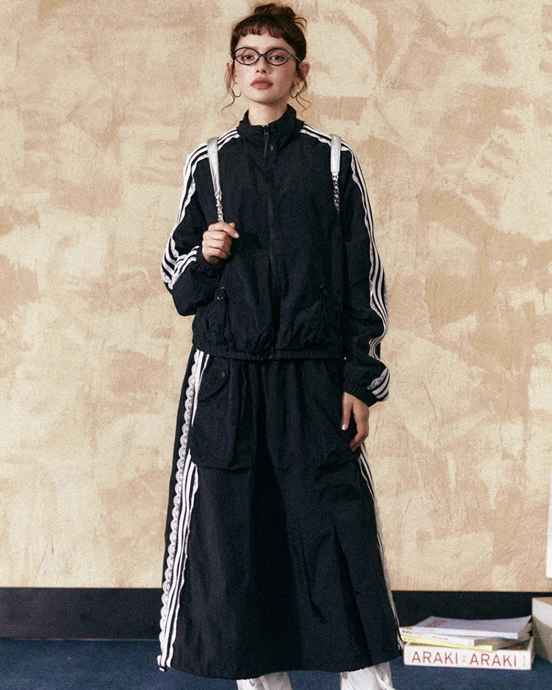Girly Sideline Track Jacket / Long Skirt EZK0040 Girly Sideline Track Jacket / Long Skirt EZK0040