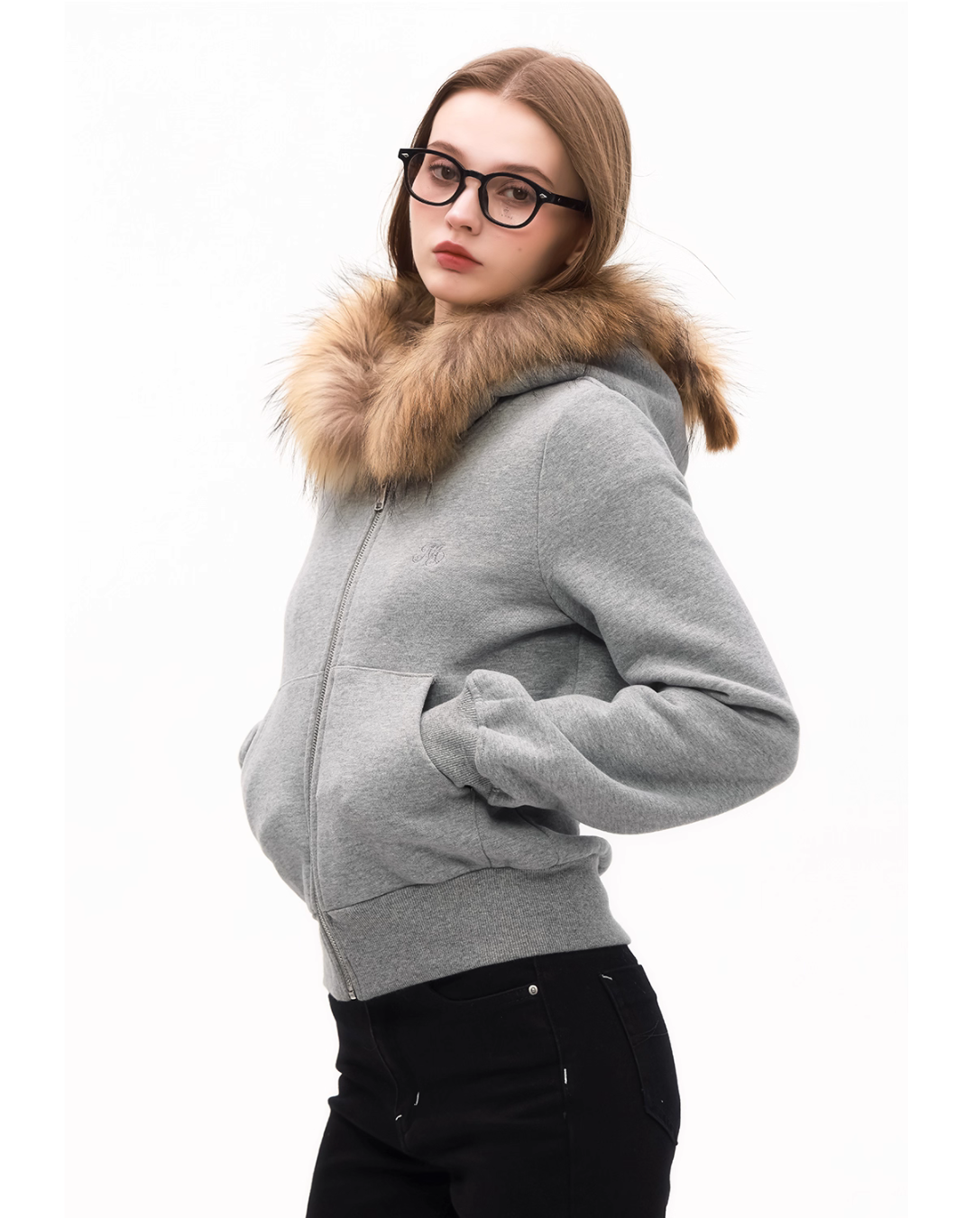Far Hood Zip Up Hoodie MDB0004