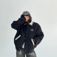 Bicolor Loose Silhouette Jacket YLS0777