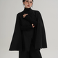 Wool Poncho Coat SRS0371