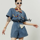 American Casual Denim Jumpsuit LLA0219