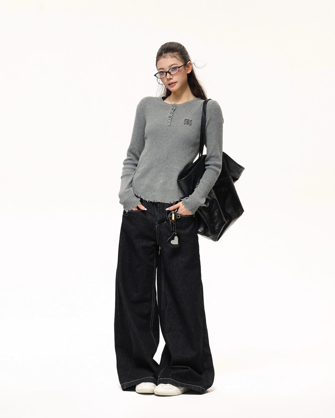 Half-Button Tight Top ACS0296