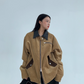 Double Zip Corduroy Jacket YLS0894