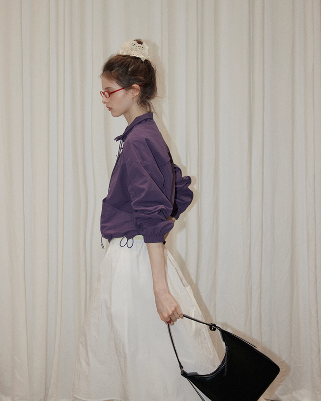 Stand Collar Zip-Up Jacket RLZ0006