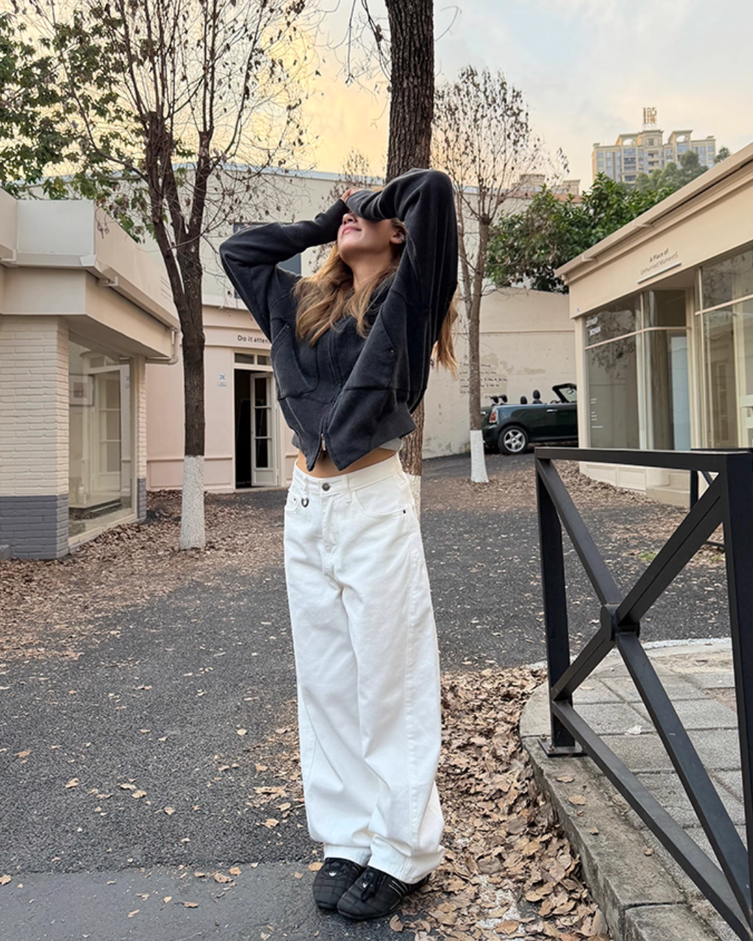 Cotton Denim Pants CYE0082