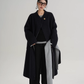 Scarf Collarless Coat SRS0412