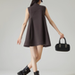 Asymmetric Design Sleeveless Dress FER0090