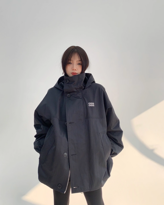 Stand Collar Volume Jacket YLS0822