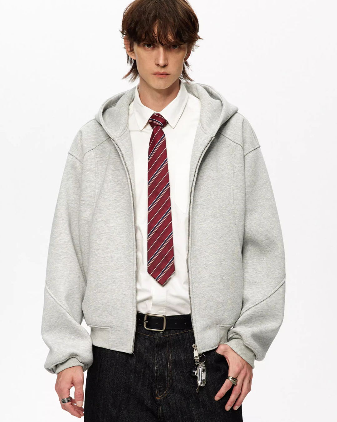 Double Zip Hoodie NDC0007